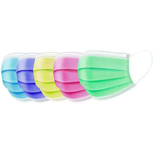 multi color selection face masks